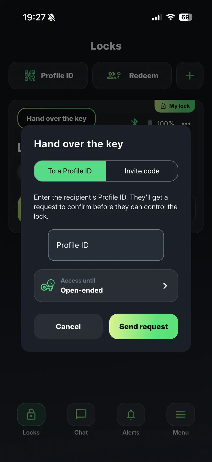 Grant access